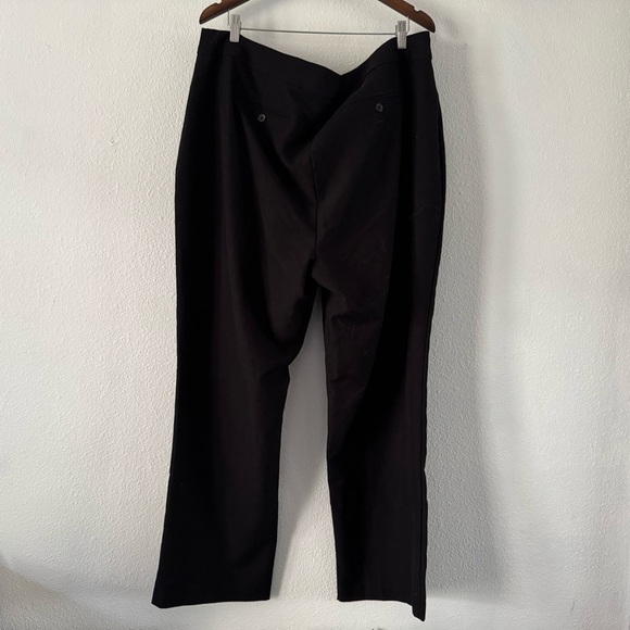 Black Tailored Trouser Minimalist Chic Curvy Fit Size 20W JM Collection EUC - Picture 11 of 12